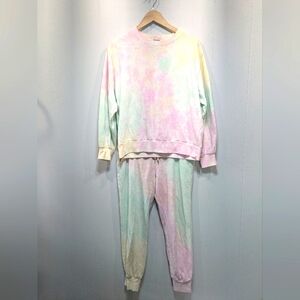 GAP Tie-Dye Sweatshirt & Jogger Set‎ Size Medium